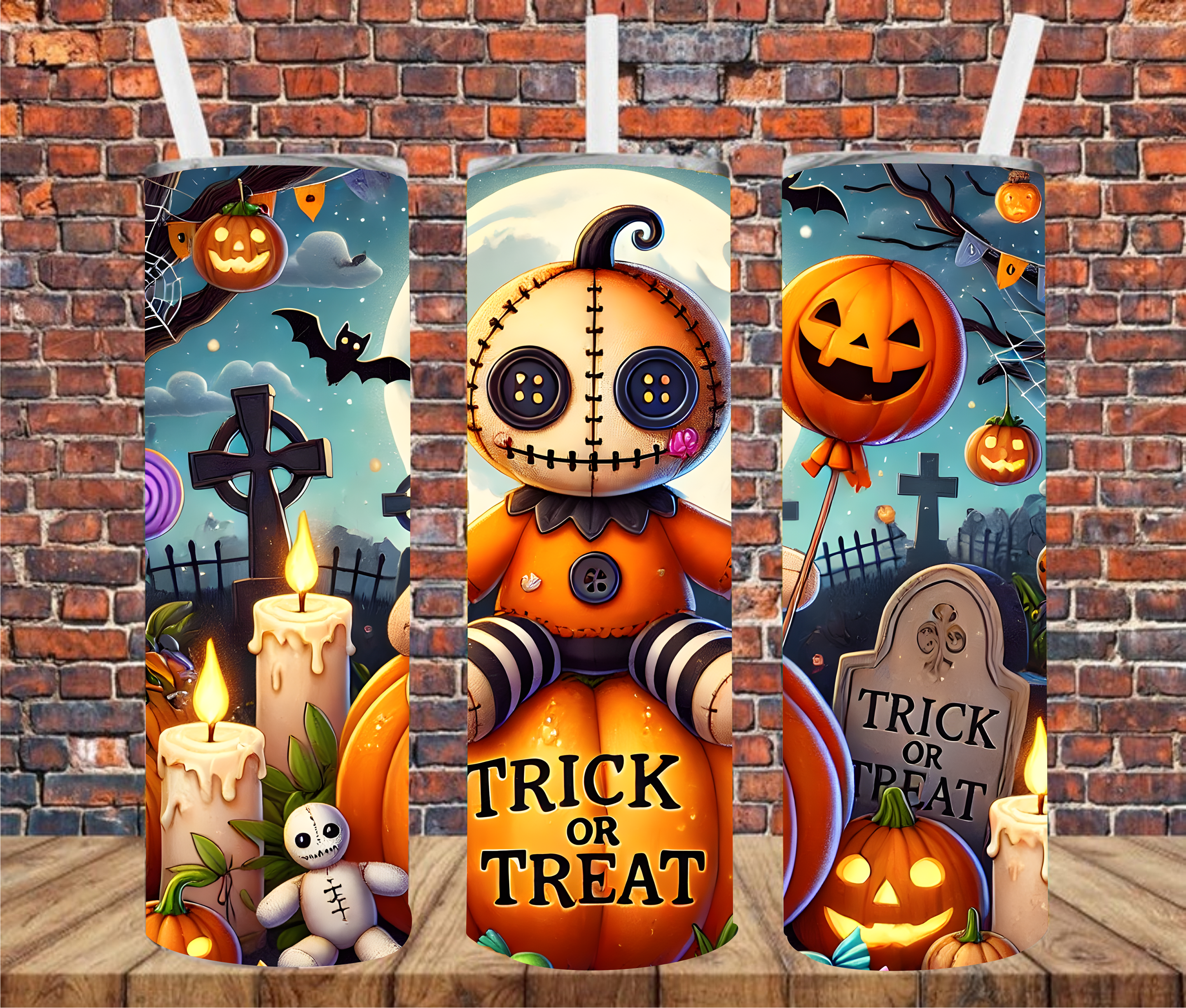 Halloween - Tumbler Wrap - Sublimation Transfer