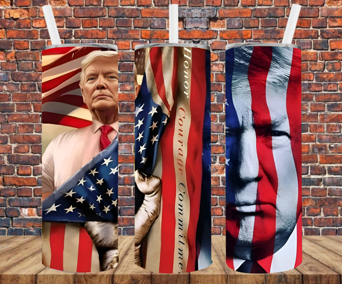Trump - Tumbler Wrap - Sublimation Transfers