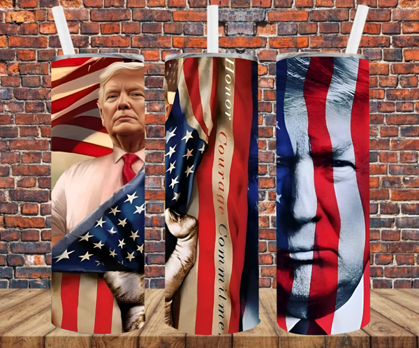 Trump - Tumbler Wrap - Sublimation Transfers