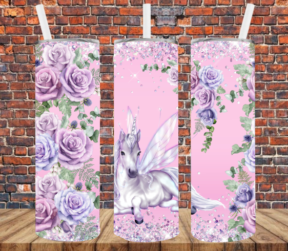 Unicorn - Tumbler Wrap Sublimation Transfers