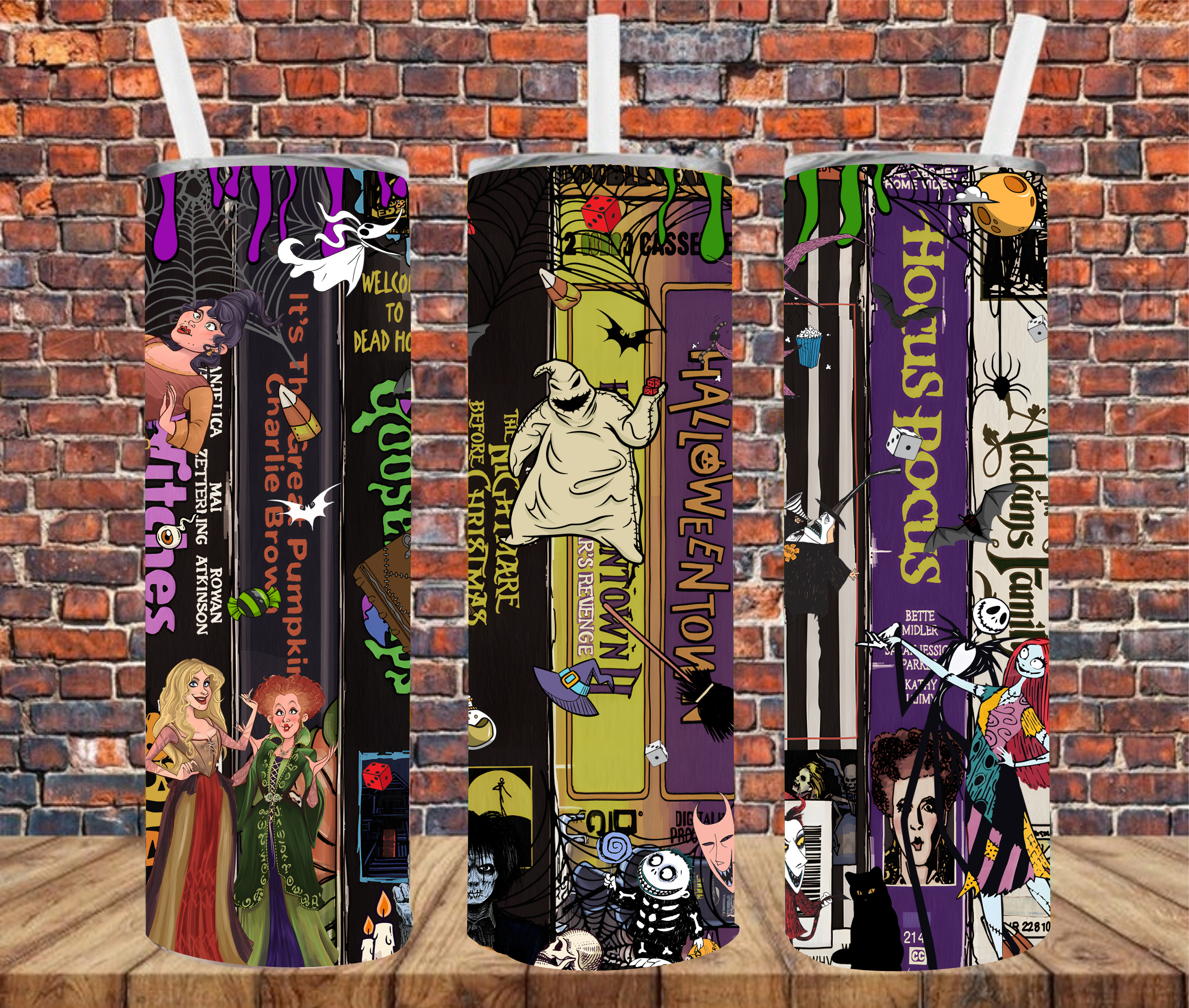 Halloween HVS Tapes - Tumbler Wrap - Sublimation Transfers