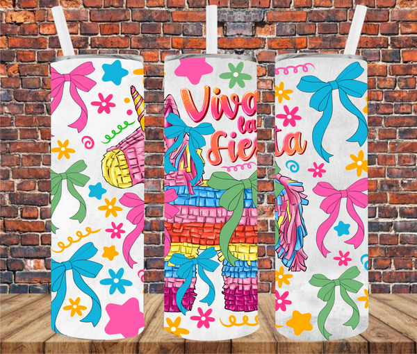 Viva la Fiesta - Tumbler Wrap - Sublimation Transfer
