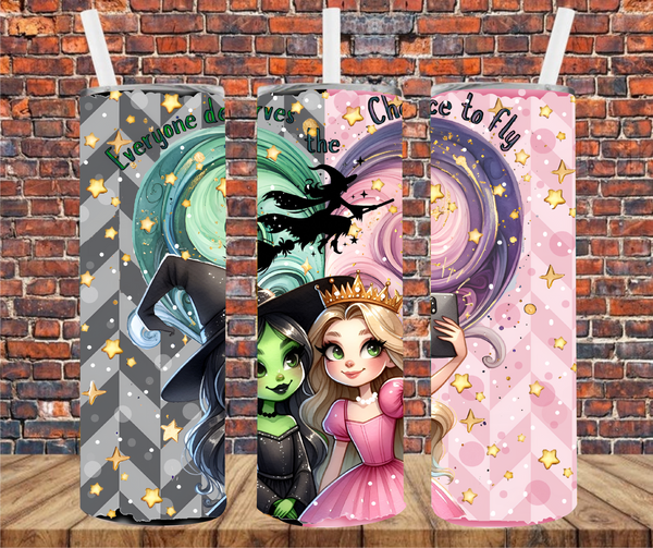 Everyone Deserves A Chance To Fly - Tumbler Wrap - Sublimation Transfer