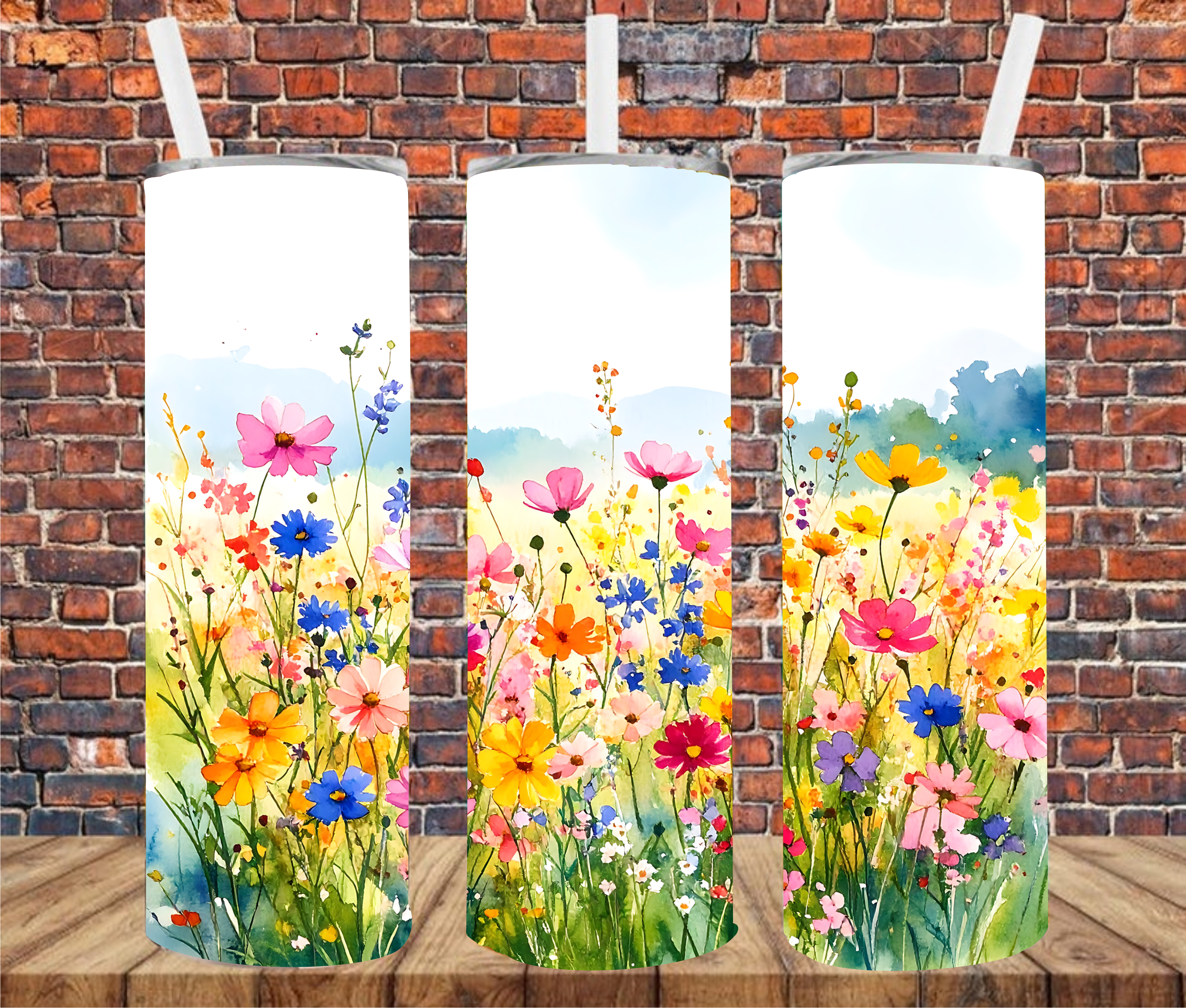 Floral - Sublimation Tumbler Wrap