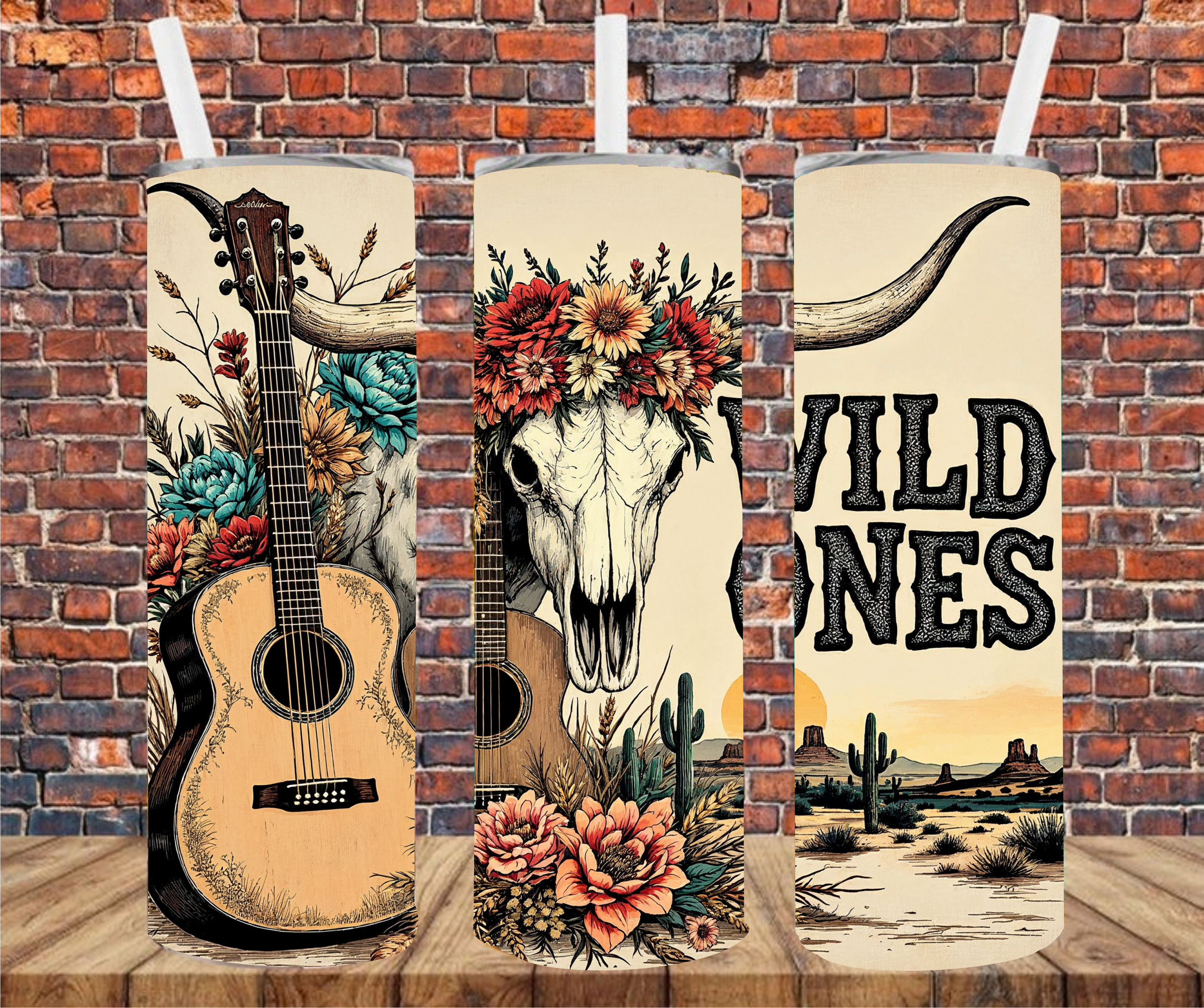Wild Ones - Tumbler Wrap - Sublimation Transfer