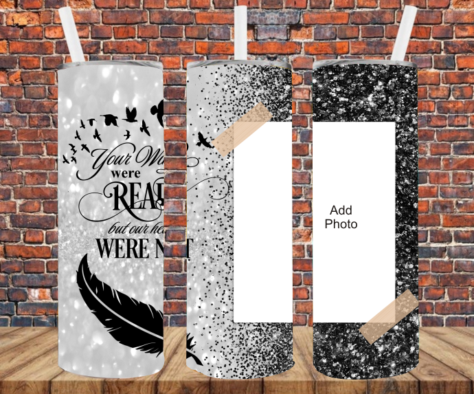 1 Image - Add Your Own Photos - Sublimation Tumbler Wrap