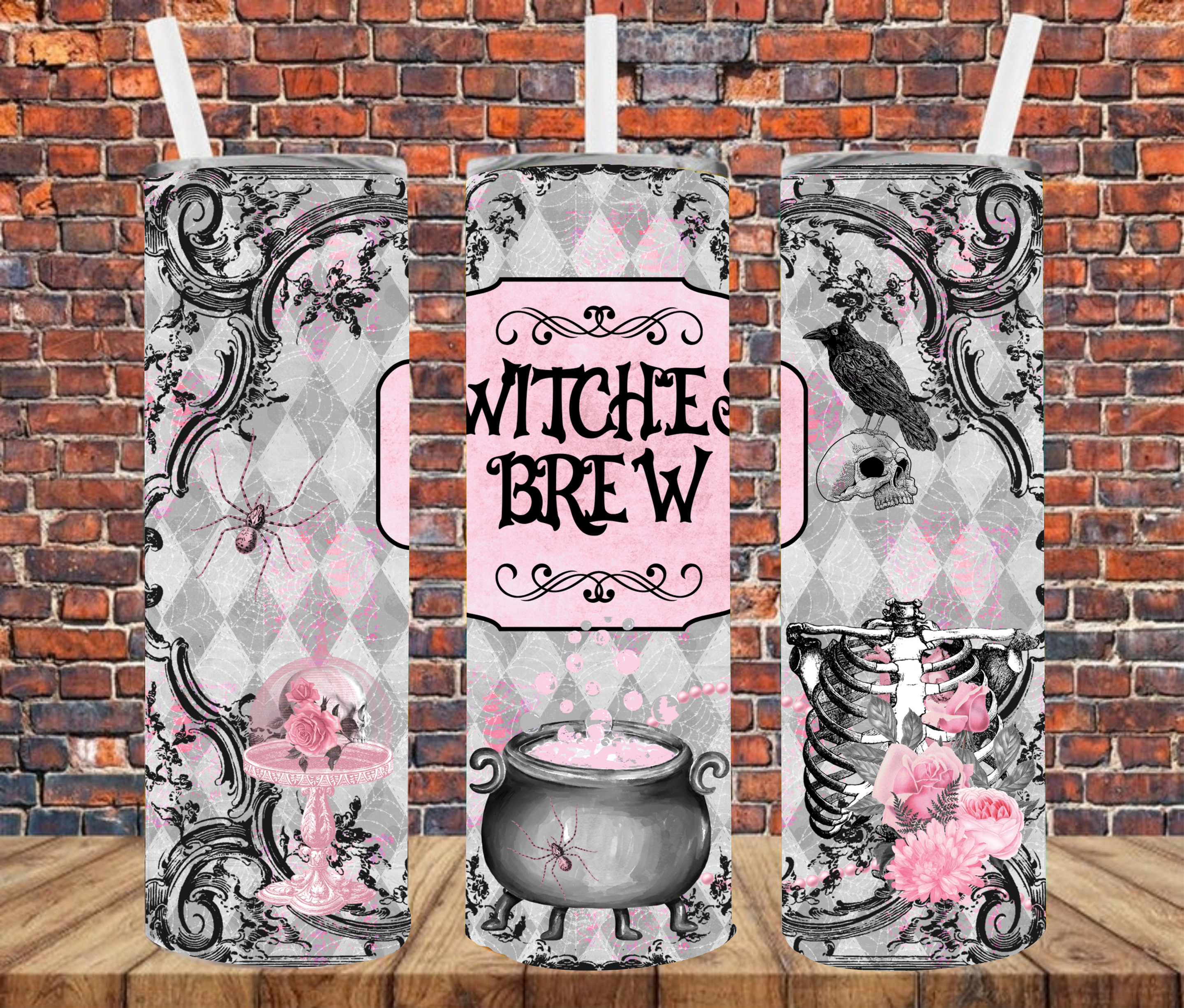 Witches Brew - Tumbler Wrap - Sublimation Transfers